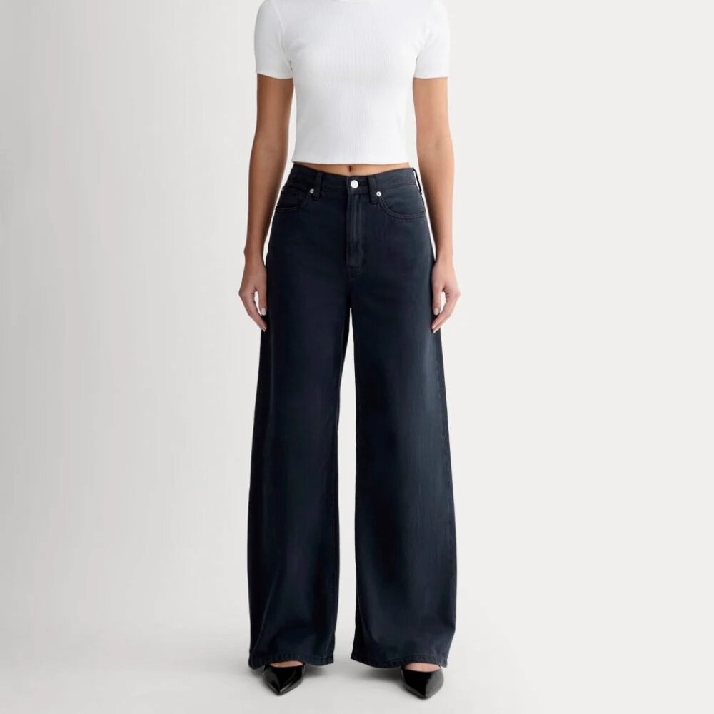 Everlane, The OG Baggy Jean, Ink Wash, Size 32